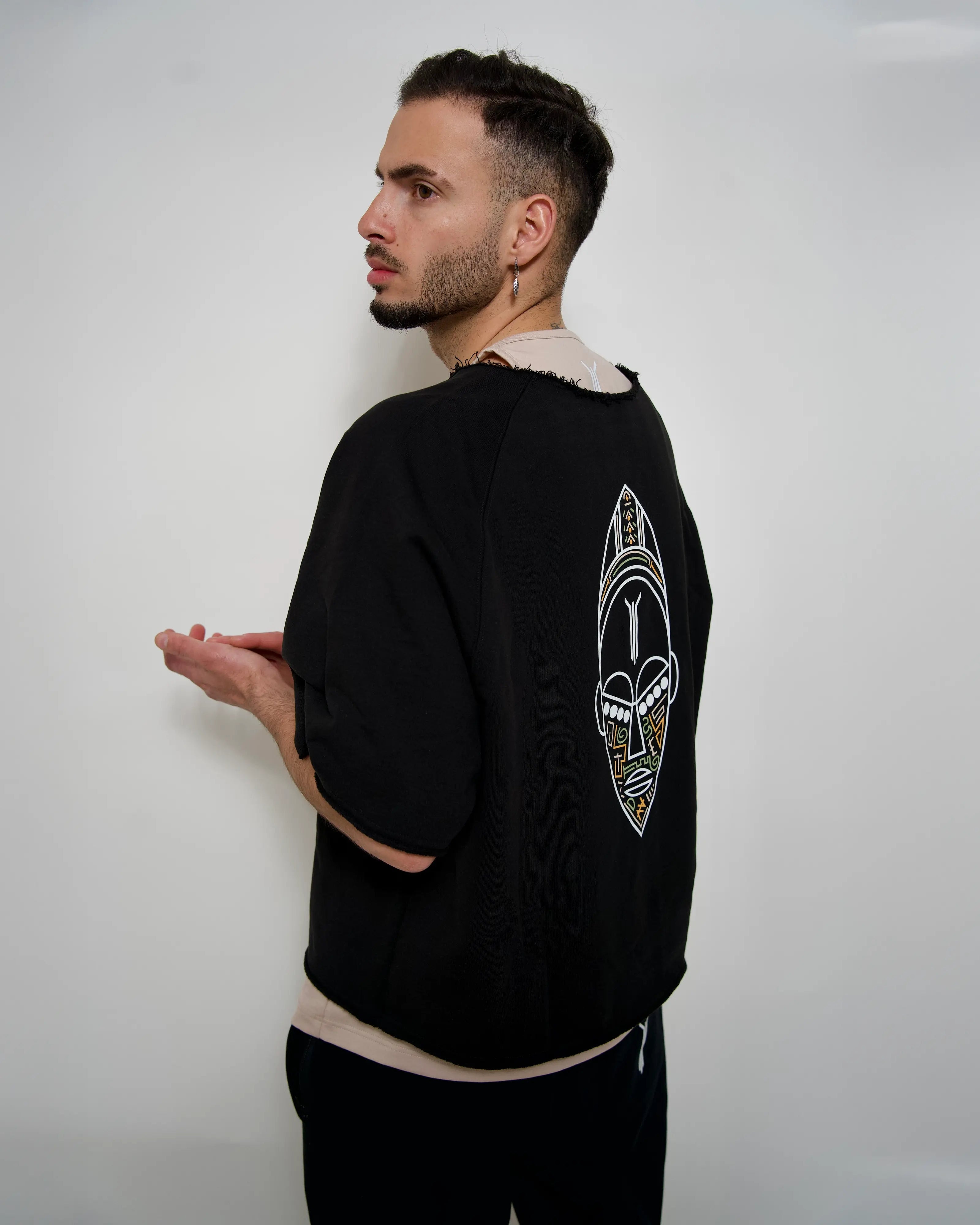 Origins Raw-Edge Sweatshirt