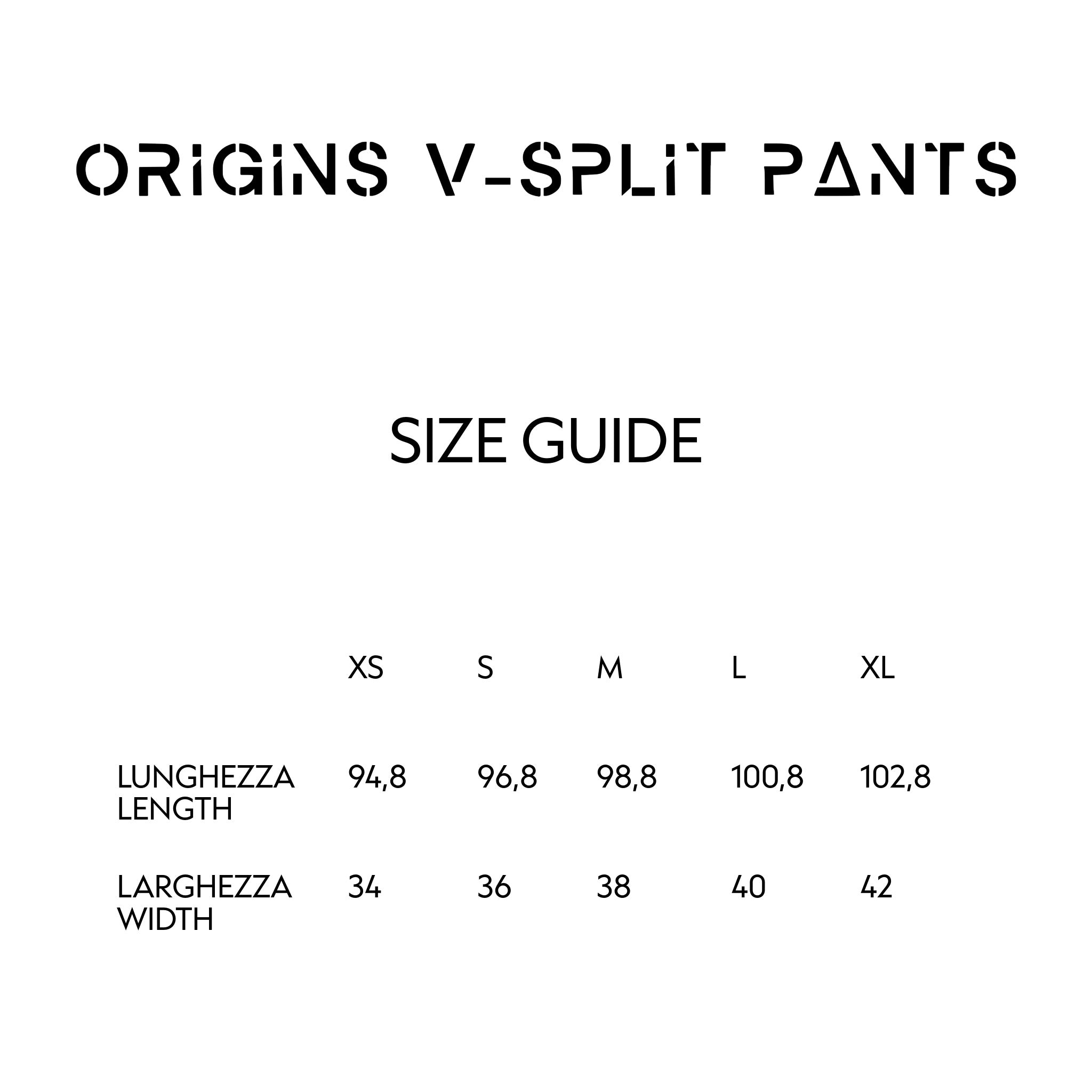 Origins V-Split Pants